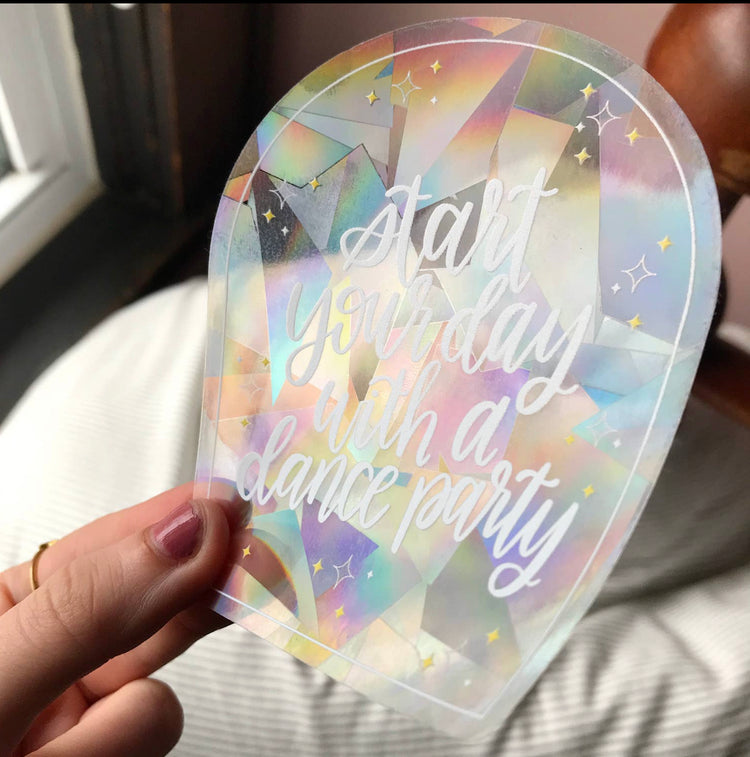 Start Your Day With A Dance Party Suncatcher