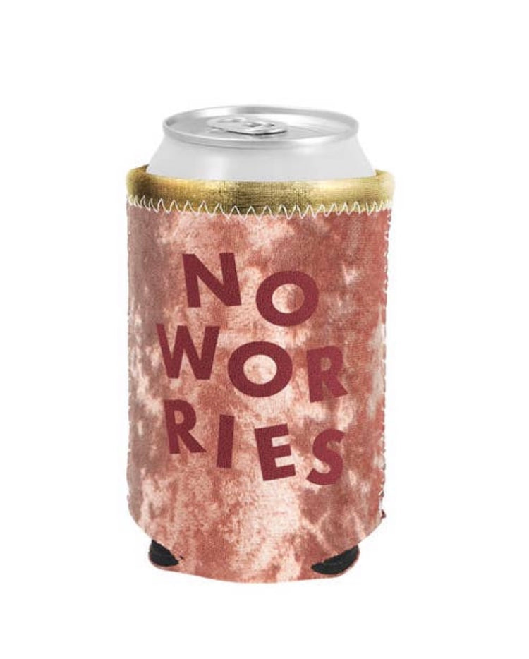 No Worries Can Coozie