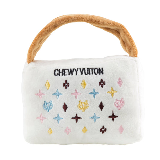 Chewy Vuitton Handbag Dog Toy