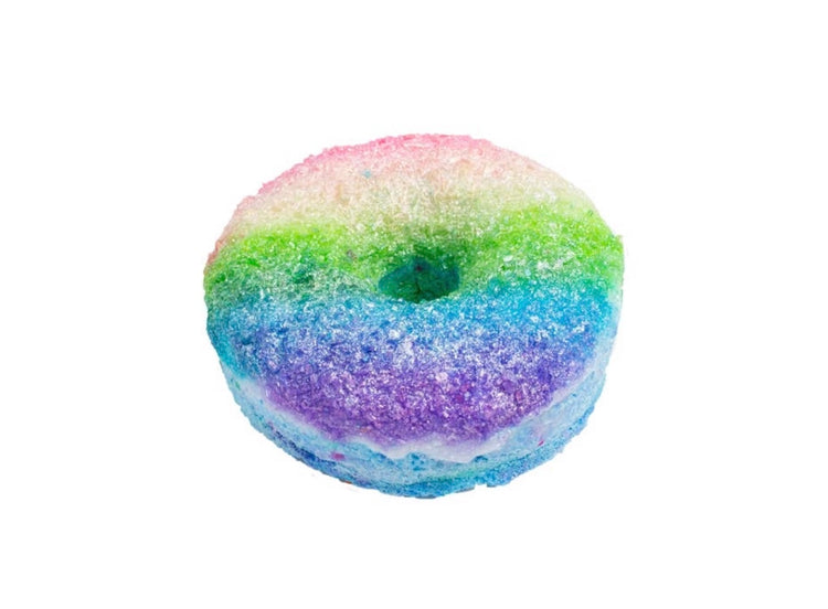 a close up of a donut with sprinkles 
