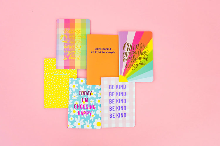 Work Hard and Be Kind To People Notebook